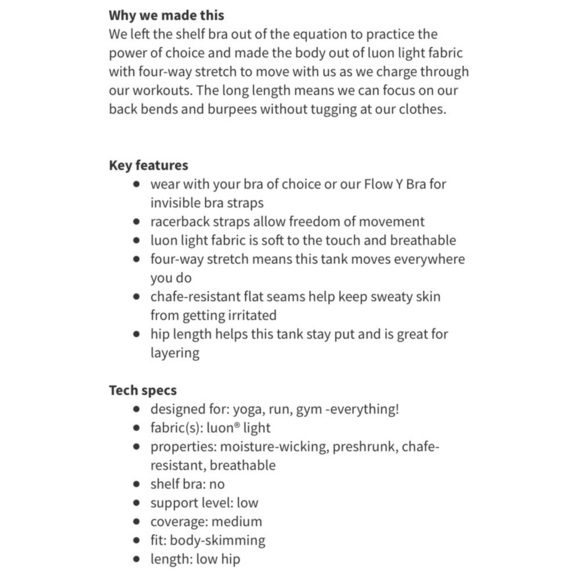 LULULEMON Racerback Tank in Bordeaux - Picture 3 of 3